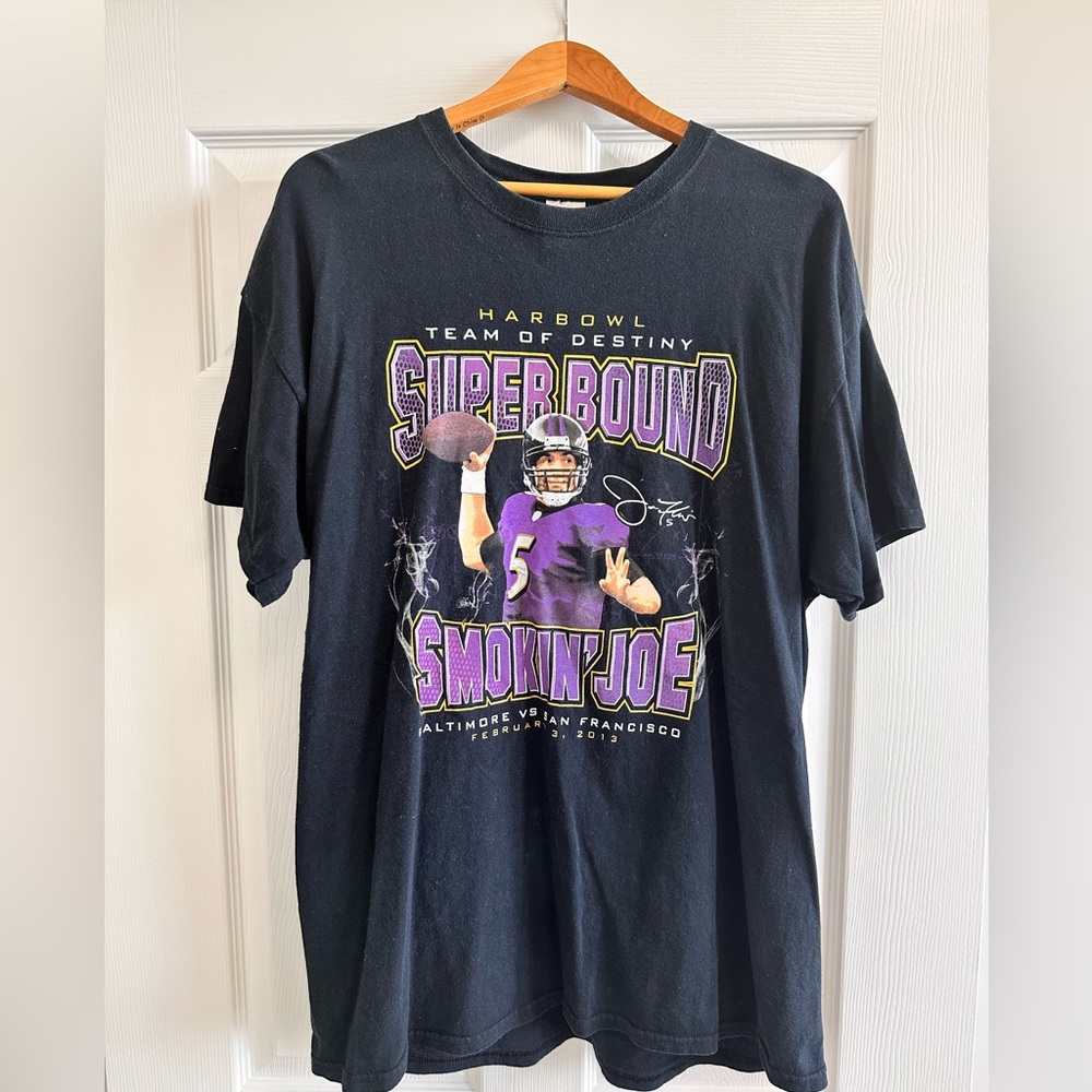 Vintage Smokin Joe Flacco Tee